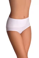 Majtki damskie - Eldar Vivien majtki wyszczuplające Białe 2XL - miniaturka - grafika 1