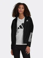 Kurtki damskie - adidas Kurtka przejściowa BSC 3-Stripes RAIN.RDY H65759 Czarny Regular Fit - miniaturka - grafika 1
