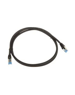 InLine Patch kabel sieciowy Cat.6A, S/FTP (PiMf), 500MHz, czarny, 1,5m 76814S - Kable - miniaturka - grafika 1