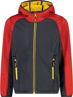 Kurtki i płaszcze dla chłopców - CMP - Kid Jacket Fix Hood, Boy, Titanio, 98 - miniaturka - grafika 1