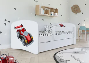 Kocot Kids Łóżko BABY DREAMS auto wyścigowe dla chłopca z materacem Kocot Kids - Łóżka dla dzieci i młodzieży - miniaturka - grafika 1