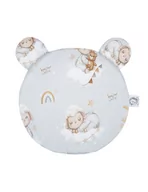 Kołdry i poduszki dla dzieci - Bonjour Cherie Poduszka bambusowa Miś 30/30 Owieczki - miniaturka - grafika 1