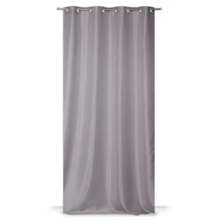 Zasłona 140 x 240 cm antracyt - Zasłony - miniaturka - grafika 1