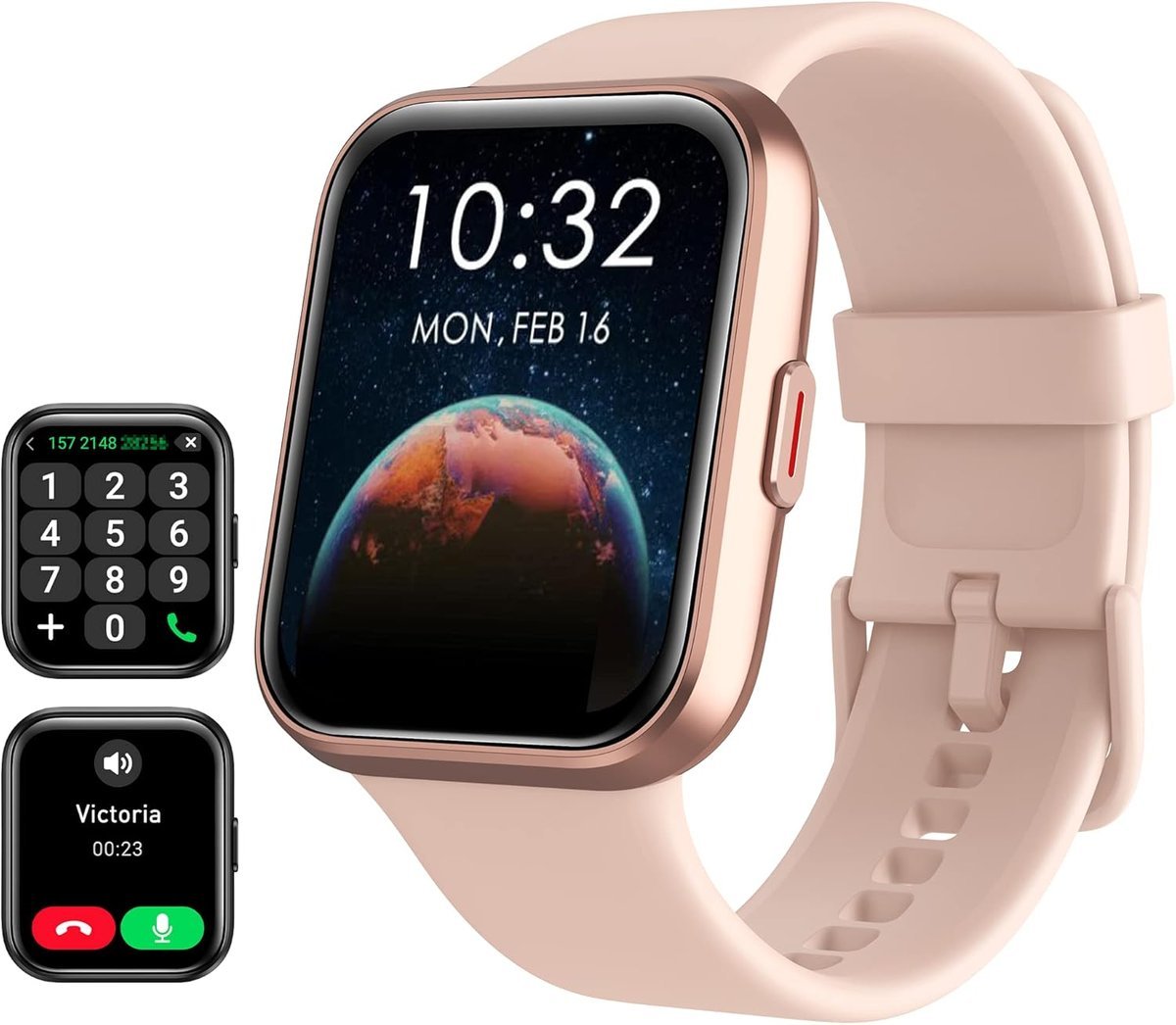 Smartwatch damski TENSKY ID208PLUS Alexa