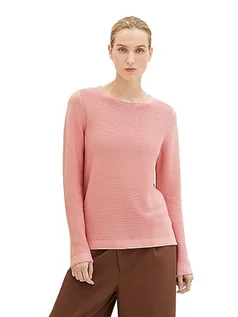 Swetry damskie - TOM TAILOR Sweter damski, 17285 – Blush Rose, XL - grafika 1