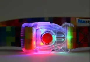 Matteo Obroża Klamra LED 25mm piksele - Obroże dla psów - miniaturka - grafika 3