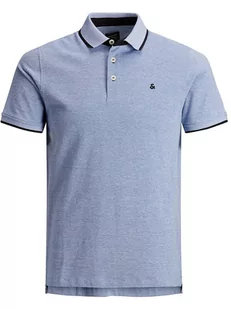 Jack & Jones Koszulka polo "PAULOS" w kolorze błękitnym - Koszulki męskie - miniaturka - grafika 1