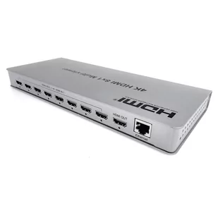 Multi-Viewer HDMI 8/1 Spacetronik SPH-MV81PIP-Q - Adaptery i przejściówki - miniaturka - grafika 2