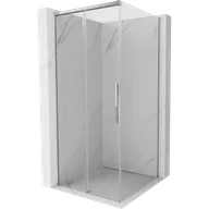 Kabiny prysznicowe - Mexen Rox kabina prysznicowa rozsuwana 120 x 120 cm, transparent, chrom - 8C2-120-120-01-00 - miniaturka - grafika 1