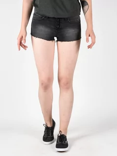 Spodnie i spodenki dla dziewczynek - Element PALO BLACK WASH damskie spodenki jeansowe - 27 - grafika 1