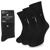 Skarpetki męskie - Skarpety męskie garniturowe PIERRE CARDIN 3 PARY - 43-46 - miniaturka - grafika 1