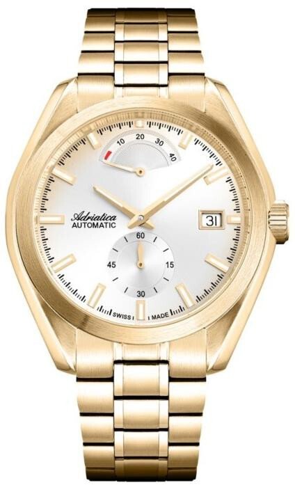 Zegarek męski Adriatica A8350.1113A złoty