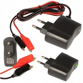 Prostowniki samochodowe - PROSTOWNIK ŁADOWARKA DO AKUMULATORÓW ŻELOWYCH AUTOMATYCZNY 6V 1A DIODA LED - miniaturka - grafika 1