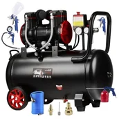 Sprężarki i kompresory - KOMPRESOR BEZOLEJOWY 50L KD1391 - miniaturka - grafika 1