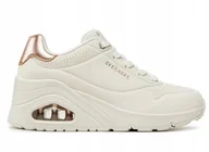 Buty sportowe damskie - Buty damskie Skechers Uno Wedge 177520-WHT R. 40 - miniaturka - grafika 1