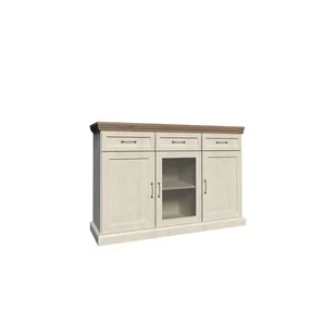 Komoda K1S Royal Gała Meble Sosna Nordycka, Dąb Dziki - Komody - miniaturka - grafika 1