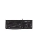 Klawiatury - LOGITECH K120 Keyboard for Business - BLK - USB - HRV-SLV - EMEA - miniaturka - grafika 1