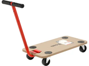 WÓZEK PLATFORMA Z DYSZLEM 200 KG - Wózki magazynowe - miniaturka - grafika 2