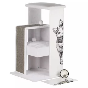 Trixie Cervo drapak dla kota 58 cm 1szt. beżowy 44721 HB - Drapaki dla kotów - miniaturka - grafika 1