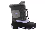 Śniegowce damskie - KangaROOS Damskie śniegowce Kanga-Bean Care, Steel Grey Lavender, 38 EU - miniaturka - grafika 1
