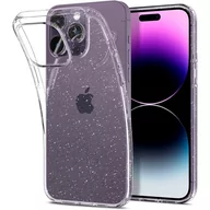 Etui i futerały do telefonów - Etui Spigen Liquid Crystal do Apple iPhone 14 Pro Max Przezroczysty Brokat - miniaturka - grafika 1