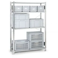 Szafy i regały magazynowe - META Regał półkowy CLIP, 230 kg, 2000x1300x300 mm, podstawowy 180864 - miniaturka - grafika 1