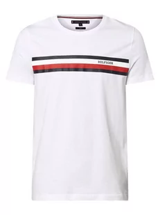 Tommy Hilfiger - T-shirt męski, biały - Koszulki męskie - miniaturka - grafika 1