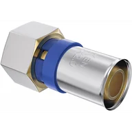 Łączniki, trójniki, kształtki - Mexen PEX-P złączka zaciskowa, zaprasowywana PEX redukcja 20 x 1/2 GW - W97122-2012F-00 - miniaturka - grafika 1