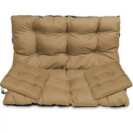 Poduszki ogrodowe - Poduszka Na Ławkę Huśtawkę 100X60X50 +2X45/45 Beż - miniaturka - grafika 1