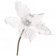 Ozdoby bożonarodzeniowe - Gwiazda betlejemska 23 cm biała poinsecja ozdoba świąteczna CA0799 - miniaturka - grafika 1