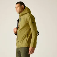 Kurtki i kamizelki sportowe męskie - Regatta Kurtka męska przeciwdeszczowa z membraną Radler Brązowy, Rozmiar: L - miniaturka - grafika 1