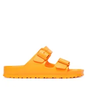 Klapki i japonki damskie - Klapki Birkenstock Arizona 1015470 Pomarańczowy - miniaturka - grafika 1