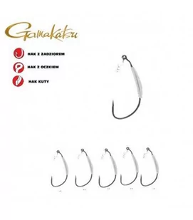 Haki Gamakatsu EWG Weighted SPR-LOCK 4/0 - Inne akcesoria dla wędkarzy - miniaturka - grafika 1