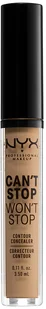NYX Professional Makeup NYX Professional Makeup Can't Stop Won't Stop Contour Concealer korektor do konturowania twarzy w płynie, wodoodporny, kryje niedoskonałości, 15 Caramel, 3,5 ml - Korektory pod oczy - miniaturka - grafika 2