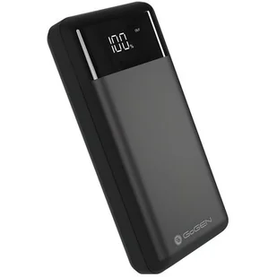 Powerbank GoGEN 30000mAh, USB-C PD 20W, LCD (PB300001B) Czarna - Akcesoria do tabletów i e-booków - miniaturka - grafika 1