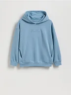 Bluzy dla chłopców - Reserved - Bluza z kapturem - jasnoniebieski - miniaturka - grafika 1