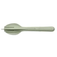 Zestawy sztućców - Koziol Zestaw sztućców Klikk Organic 3 el. zielony 4003668 - miniaturka - grafika 1