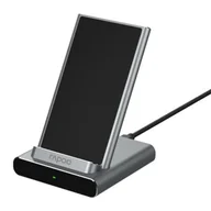 Ładowarki do telefonów - Rapoo Ładowarka  RAPOO ŁADOWARKA BEZPRZEWODOWA 10W XC350 CZARNA 1920410000 - miniaturka - grafika 1