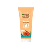 Balsamy i oliwki dla dzieci - Garnier Ambre Solaire SPF 50+ Eko - Balsam ochronny dla dzieci 100 ml - miniaturka - grafika 1