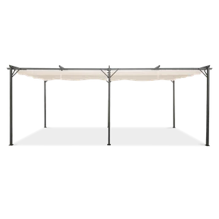 Pergola tarasowa SPRINT 3x6 Anthracite/White - Hardmaister - Kratki i pergole - miniaturka - grafika 1