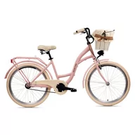Rowery - Rower miejski damski GOETZE Style 24" kosz - miniaturka - grafika 1