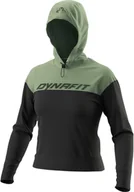 Bluzy damskie - Bluza z kapturem damska Dynafit 24/7 Hoody - sage - miniaturka - grafika 1