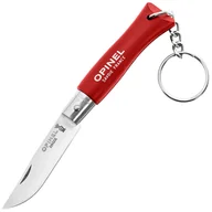 Noże - Nóż składany Opinel No.4 Colorama Inox Brelok - Red - miniaturka - grafika 1