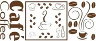 Naklejki na ścianę - Naklejka do kuchni mat - Coffe kawa 5, 200x80 cm - miniaturka - grafika 1