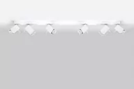 Lampy sufitowe - Sollux Lighting Lampa plafon Merida 6L, biała, 6x40 W SL.0464 - miniaturka - grafika 1