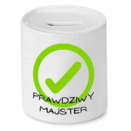 Skarbonki - SKARBONKA DLA BUDOWLAŃCA PRAWDZIWY MAJSTER PREZENT z Nadrukiem ze Zdjęciem - miniaturka - grafika 1