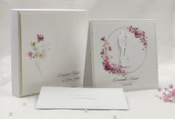 Kartki okolicznościowe i zaproszenia - Kartka ślubna z pudełkiem i kopertą, W83 - miniaturka - grafika 1