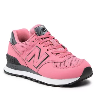 Buty sportowe damskie - New Balance Sneakersy WL574DT2 Różowy - grafika 1