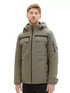 Kurtki męskie - TOM TAILOR Męska kurtka 1037351, 32097-Smokey Olive Green, L, 32097 - Smokey Olive Green, L - miniaturka - grafika 1
