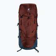 Plecaki - Deuter Plecak trekkingowy Aircontact Lite 40 + 10 czerwony 3340321 - miniaturka - grafika 1
